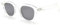 kachawoo Polarisierte Sonnenbrille Männer Frauen Quadratische Sonnenbrille Retro Brillen TR90 Rahmen Brillen (clear with grey)