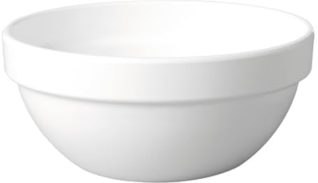 APS Friendly 79024 Bol en plastique recyclé (PET) Ø 14 cm Hauteur 6,5 cm 0,5 l Blanc