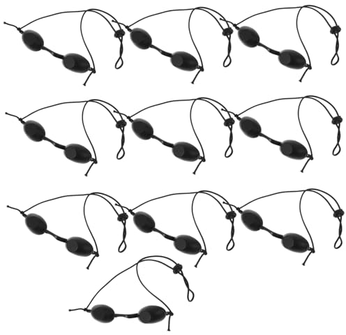 Healeved 100 Stk Sonnenbrille Mehrzweck-augenmaske Schönheitsbrille Bräunungs-augenschutz Hummer Stirnbänder Schönheitsschutzbrillen Spa-brille Ultraviolettes Licht Kieselgel Taucherbrille
