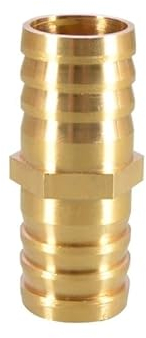 MNUPL Adaptador de Conector de púas de Cobre y Gas, Conector de Manguera Recta de latón, Junta Reductora de púas Iguales, 3, 4, 5, 6, 7, 8, 10, 12, 14 y 16mm, 1 ud. (Size : 4mm-10mm)