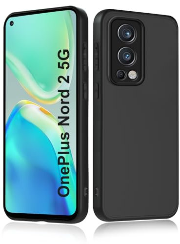 Simply Speakers Handyhülle für OnePlus Nord 2 5G Hülle, Antikratzer, Anti-Schock, Anti-Rutsch Schutzhülle, Unterstützt kabelloses Laden,Anti-Fingerabdruck Fallschutz hülle für OnePlus Nord 2 5G