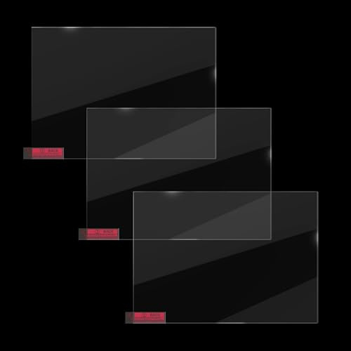 KOYOFEI Lot de 3 films de protection d'écran LCD en verre trempé pour imprimante 3D en résine de 7, haute transmission de la lumière pour imprimante 3D Elegoo Mars 4, Mars 4 Ultra, Mars 5, Mars 5