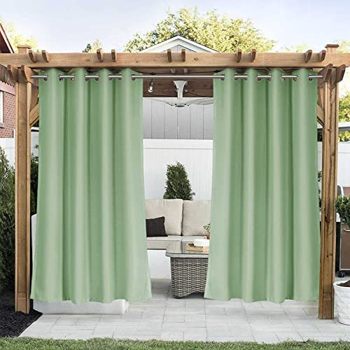 Wasserdichte Terrassenvorhänge für Veranda, Tür, Pergola, Sichtschutz, Jalousien für Cabana-Pavillon-Dock, 1 Paneel