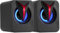Hanstore Computer Speaker, PC Speakers with with Colorful RGB Lights, Mini Gaming Speaker 3.5mm Aux input for Desktop Monitors Computer, Laptop,Smartphones
