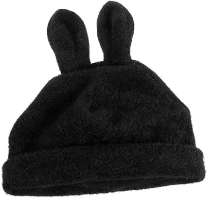 COLLBATH Hasenohren Winterstrickmütze M, Chenille, für Mädchen