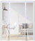 Mosquitera Puerta Magnética 220x210cm,Doble Apertura Lateral, Cierre Automático sin Huecos, Cortina Mosquitera para Puerta Corredera, Balcón y Terraza, Fácil Instalación, Blanco