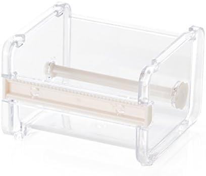 Transparenter sichtbarer Washi-Verpackungsbandabroller, Klebeband-Halter, Organizer, Desktop-Büro-Klebebandhalter, DIY-Aufkleber, Rollbandschneider, Halterung, Aufbewahrung, Klebebandabroller