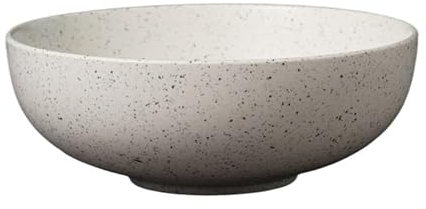 YCCHAH Zuppiera Ciotola for zuppa in ceramica creativa, ciotola for verdure, ciotola for insalata, ciotola rotonda con piede piccolo, ciotola grande semplice Zuppiera In Ceramica