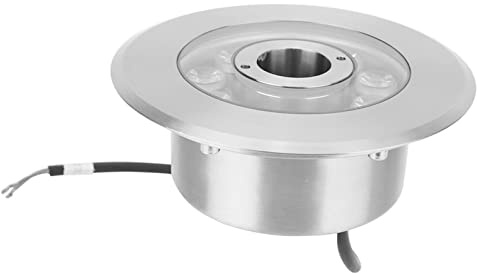 Ldafava AC12V LED sous-Marin Lampe IP68 Lumière de Piscine imperméable avec Corps en Acier Inoxydable et Verre trempé pour la Fontaine de Piscine et décoration extérieure (9W Lumière colorée)