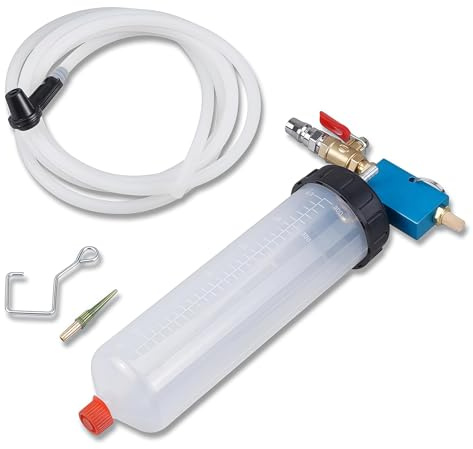 Pompa aspiratrice per liquido freni automobilistico Kit spurgo pneumatico per liquido freni Strumento a vuoto Frizione 300 cc Cambio manuale per servosterzo Cambio olio per auto, moto e camion (300CC)