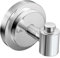 Moen DN0703CH Inspirations Single Robe Hook, Chrome, 2.44 W X 2.44 H