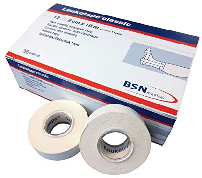 LEUKOTAPE Classic 2 cmx10 m weiß 12 St