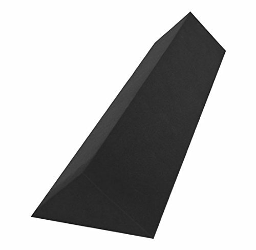 Akustik Dreieck, 34x34x48cm, Anthrazit Schwarz, FSE (flammhemmend nach MVSS302), Akustikschaumstoff