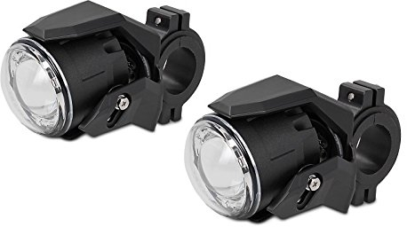 Motorrad Zusatzscheinwerfer ZS3 Husqvarna TR 650 Strada LED E-Zulassung Lumitecs 12V/24V 600 Lumen inkl. Kabelbaum