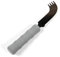 Couteau / fourchette ergonomique NELSON - Gris - 22 cm