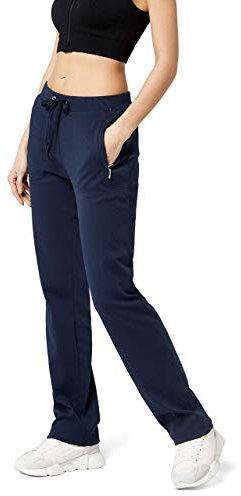 Hajo Damen Da. Jogginghose Stay Fresh Sporthose, Blau (Marine 609), 44 (Size:22)