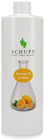 Schupp Massage-Öl Zitrone 500 ml