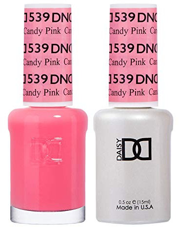 DND Duo Gel & Nail Polish Set - Candy Pink 539-2x15ml