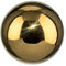 creativ home Goldene Edelstahl- Kugel glänzend ca 200 mm / 20 cm. Edelstahlkugel Farbe: Gold. 7218505-39