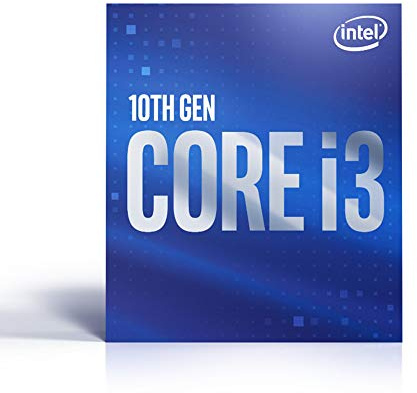 Intel® Core™ i3-10320 Desktop-Prozessor (4 Kerne bis zu 4,6 GHz LGA1200 (Intel® 400 Serie Chipsatz) 65 W, Modellnummer: BX8070110320