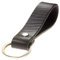 ELBERCRAFT® Schlüsselanhänger Leder ohne Logo der Schlüssel Organizer für deine Schlüsseltasche keychain made in Germany schwarz