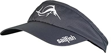 Sailfish® Visor Perform | Funktioneller Laufkappe mit Klettverschluss | Verstellbare Running Cap für Triathlon & Running | Leichtes Schweißband mit Perfekter Passform | Sonnenschutz beim Wettkampf
