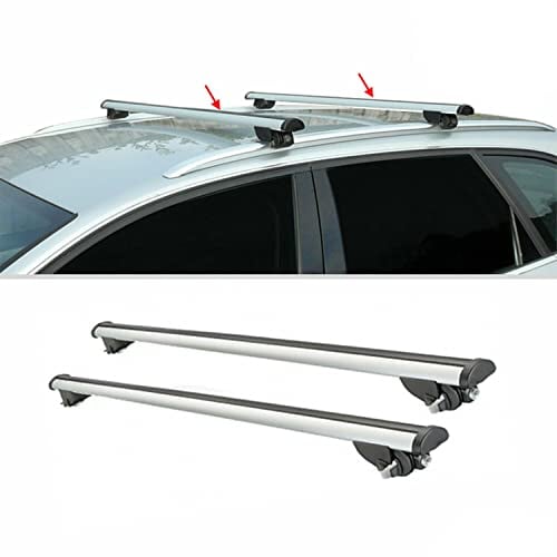 OMAC Dachträger kompatibel mit VW Passat B8 Variant 2015-2024 Gepäckträger 100kg TÜV Alu Grau