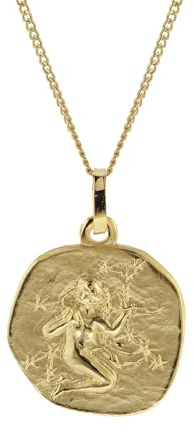 trendor Halskette mit Sternzeichen Jungfrau Gold 333/8K Ø 16 mm 41920-09-45