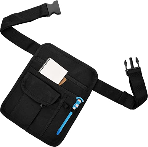 Restaurant-Server-Schürze for Kellner, Kellnerin, Utility-Gürtel, Bauchtasche, Taschen-Organizer for Gästebuch, Tablet, Brieftasche, Pads, Halter, Geld, Kellner, Stifte, Wechselgeld mit Münzbeutel