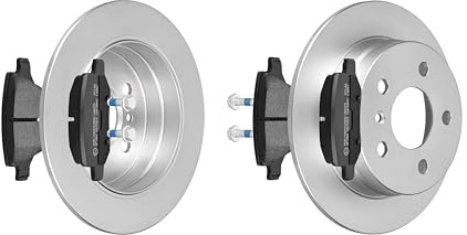 F.BECKER_LINE BREMSSCHEIBEN Ø258MM + BREMSBELÄGE HINTEN FÜR MERCEDES-BENZ