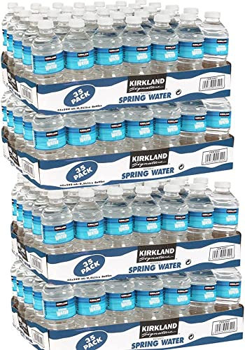 Bargain 1700 x 500ml Bottles Natural Spring Bottled Mineral Water Containers Home Commercial Use Quality Guarantee - Ideal for Business Restaurant Pub Bar B&B Canteen Cafe Cafeteria Hotel