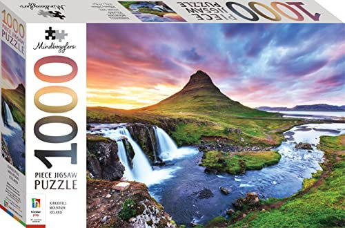 Mindbogglers 1000-Piece Jigsaw Puzzle: Kirkjufell Mountain, Iceland