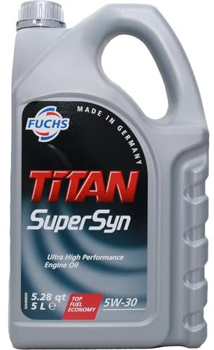FUCHS Motoröl 5W-30 TITAN Motor Öl ACEA A3/B4 API SL Supersyn 5L