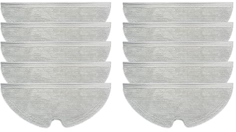 10 Uds Trapos paño de Cocina, for Xiaomi for Dreame BOT D9 MAX D9Max d9 MAX Robot Aspirador, Kits de Piezas de paño de fregona de área Completa