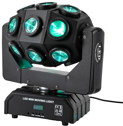Moving Head 180 W LED Disco Licht RGBW Party Licht Bühnenlicht DJ Lichter Tonsteuerung Auto Run 512 für Bar Effekt Spotlight Club Hochzeit Weihnachtslicht Technologie