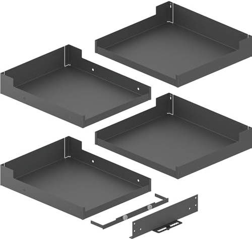 Peka Einhängetablar Set Liro 600 Liro Magic Corner Comfort Boden, anthrazit