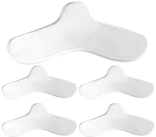Gelpads für die Nase | Paket mit 5 Nasenpads für CPAP-Maske, CPAP-Gel-Nasenpads, Nasenschutz, Nasenpads für CPAP-Maske, 5 Stück D-Pads