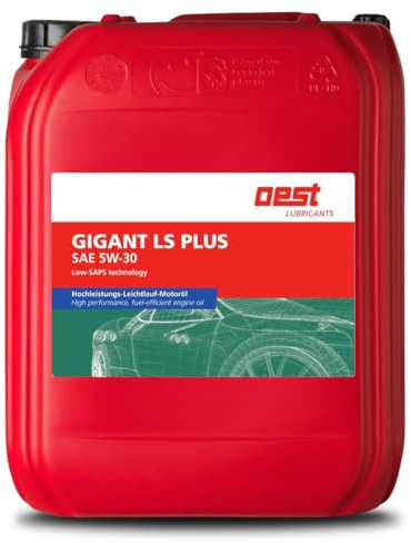 OEST Gigant LS Plus SAE 5W-30 Mehrbereichs-Leichtlauf-Motoröl (20L)