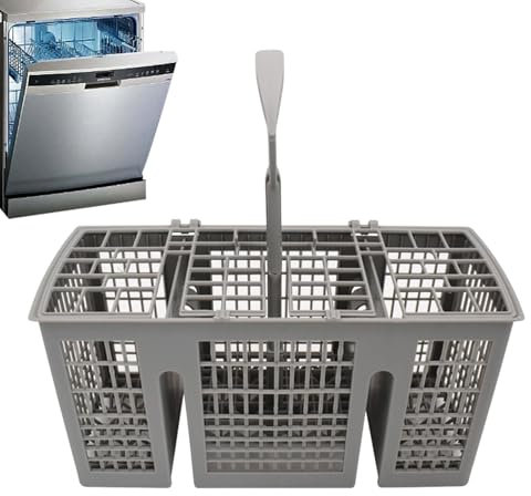 Panier À Couverts Pour Lave-vaisselle, 240 X 115 Mm En Gris Pour Lave-vaisselle Bos-ch, Ne-ff, Siem-ens, Range-couverts Accessoires De Cuisine, Panier Lave-vaisselle