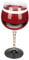 CIMAXIC Calice Da Vino Natalizio Bicchiere Da Vino Per Casa Accessorio Decorativo Feste