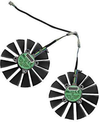 LABRIMP 1 par Ventilador de Reemplazo para Tarjetas Gráficas de Compatible con GPU Instalación y Rendimiento para Mantener el Rendimiento de Tarjeta de Video