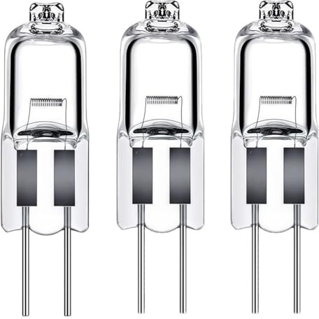 LISOCLU G4 Halogenlampen 6v 12v 24v 110v 220v 5w 10w 20w 28w 35w 40w 50w Warmweiß 3000k Dimmbare,g4 Halogenlampen Für Dunstabzugshauben Küchen Wohnzimmer Schlafzimmer(6V-10W/3PCS)
