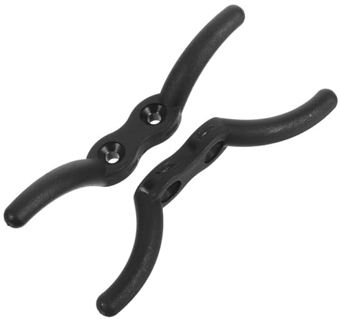 Sewroro 2 Stück Nylon Fahnenmasthaken Robust für Seile Gardinen und Jalousienzubehör Kompakt Wetterfest Sicherer Halt für Outdoor Reisen