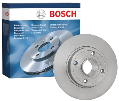 Bosch BD901 Bremsscheibe - 240 mm belüftete, hochgekohlte Bremsscheibe - Hinterachse - ECE-R90-zertifiziert - hohe Kühlleistung und zuverlässiger Korrosionsschutz - 1 Einzelscheibe