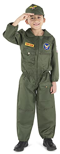 Dress Up America Costume de pilote de la Force aérienne pour enfants