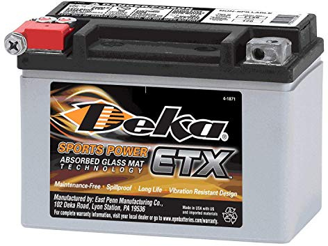 DEKA - DEKA BATTERIES POWERSPORTS ETX9