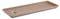 Elho Barcelona Balconnière Soucoupe 90 - Soucoupe pour Balcon & Extérieur - Ø 85.3 x H 2.8 cm - Marron/Taupe