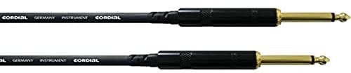 CORDIAL Kabel Gitarre jack 1,5 m Kabel INSTRUMENT Essentials Jacks recht
