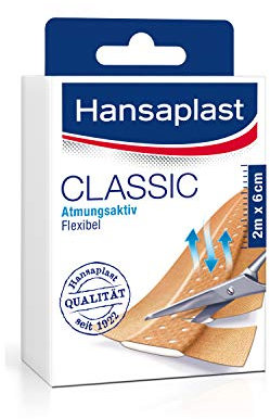 Hansaplast Classic 2 m x 6 cm, 1 St