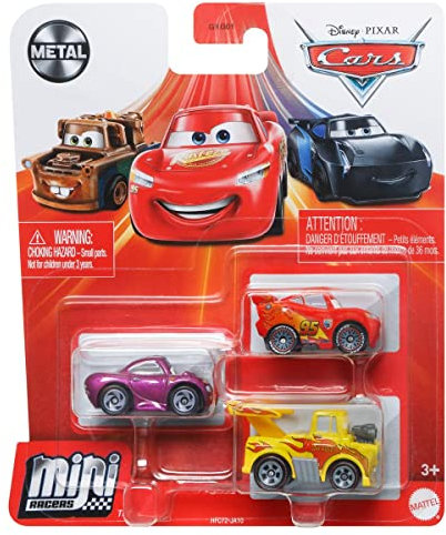 Disney Cars Mini Racers Undercover Lot de 3